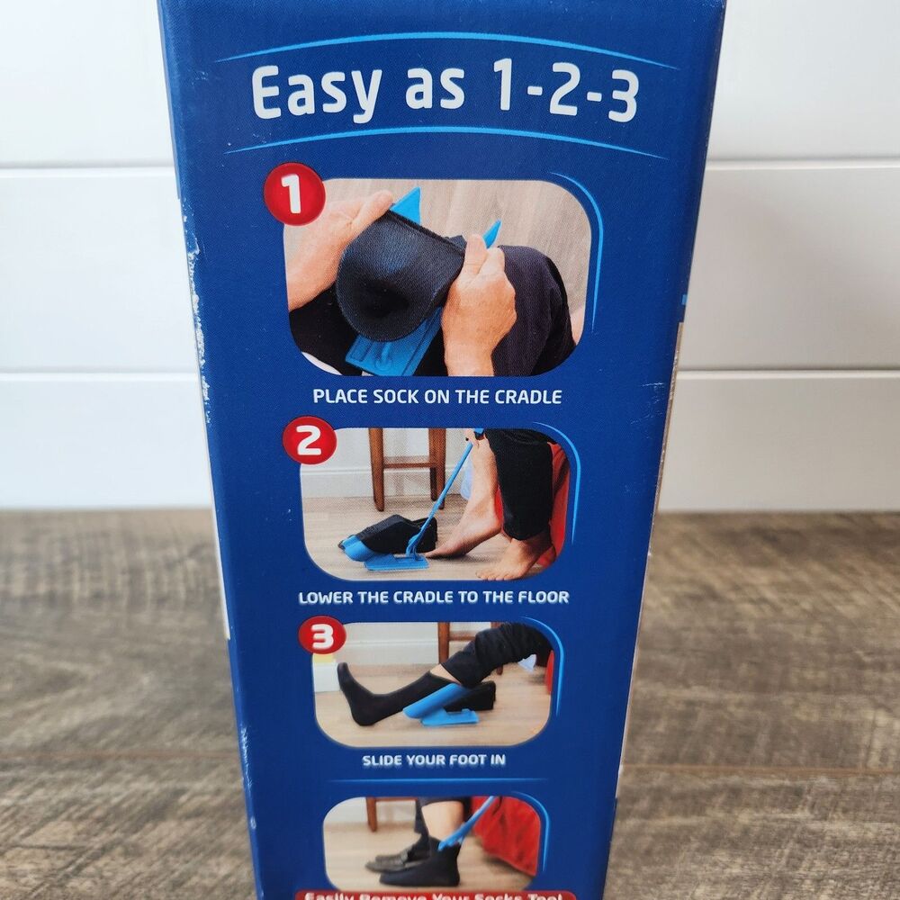 SOCK SLIDER As Seen On TV 2 PC DESIGN NEW - Picture 5 of 5